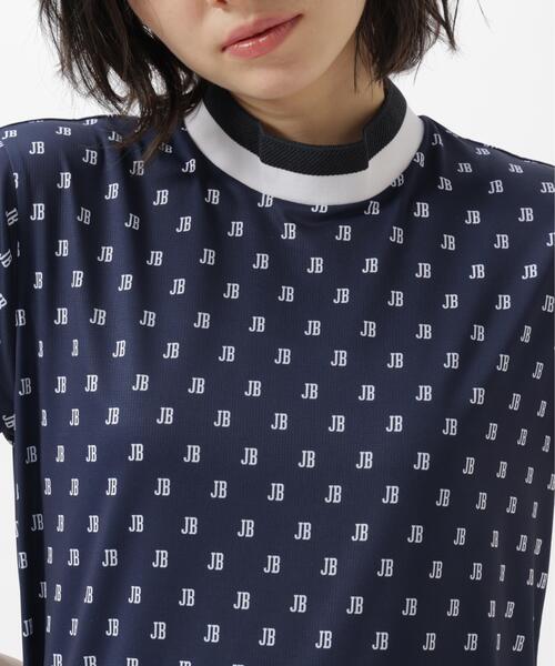 Jack Bunny!!(ジャックバニー)の「【Jack Bunny!!】ロゴプリント半袖モックネックカットソー(Tシャツ/カットソー・レディース・ピンク/ネイビー/ホワイト・SMALL/MEDIUM)」の20枚目の写真