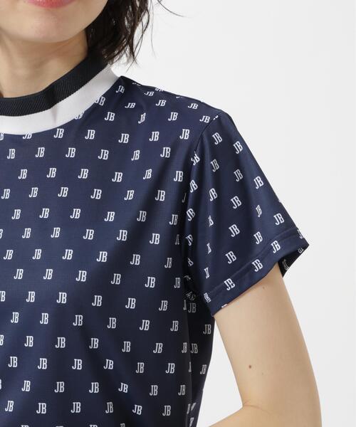 Jack Bunny!!(ジャックバニー)の「【Jack Bunny!!】ロゴプリント半袖モックネックカットソー(Tシャツ/カットソー・レディース・ピンク/ネイビー/ホワイト・SMALL/MEDIUM)」の21枚目の写真