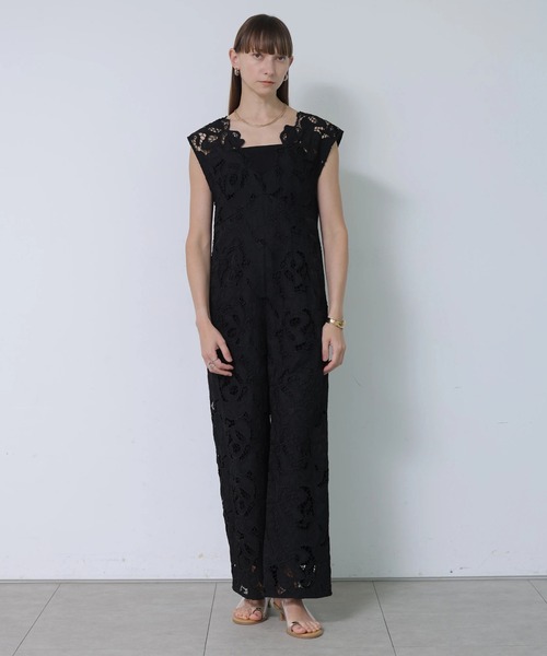 CADUNE(カデュネ)の「レースロンパース(その他パンツ・レディース・ホワイト/ブラック・38/36/34)」の14枚目の写真