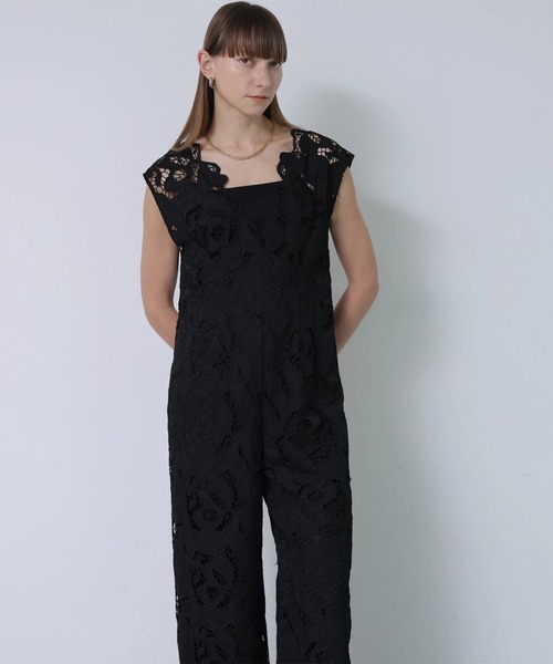 CADUNE(カデュネ)の「レースロンパース(その他パンツ・レディース・ホワイト/ブラック・38/36/34)」の20枚目の写真
