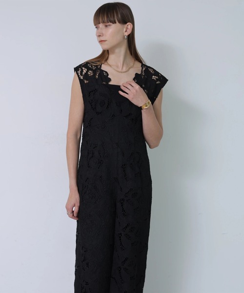 CADUNE(カデュネ)の「レースロンパース(その他パンツ・レディース・ホワイト/ブラック・38/36/34)」の22枚目の写真