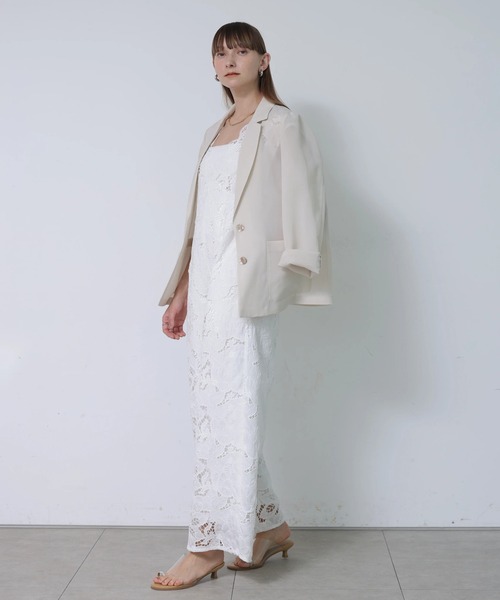 CADUNE(カデュネ)の「レースロンパース(その他パンツ・レディース・ホワイト/ブラック・38/36/34)」の11枚目の写真