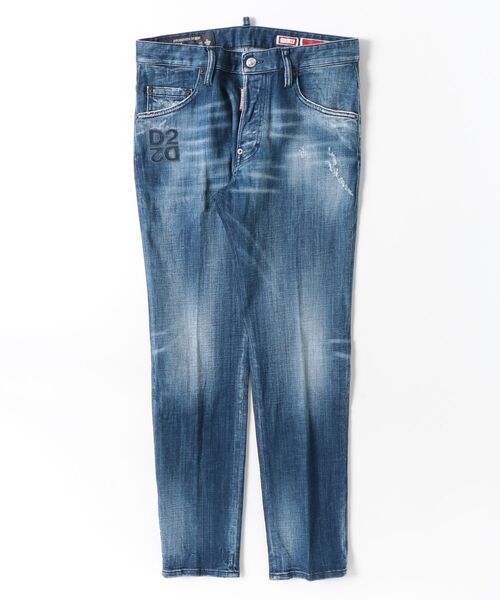 DSQUARED2(ディースクエアード)の「Skater Jean Dark Milky Way Wash/0262(デニムパンツ・メンズ・ブルー・50/48/46)」の1枚目の写真