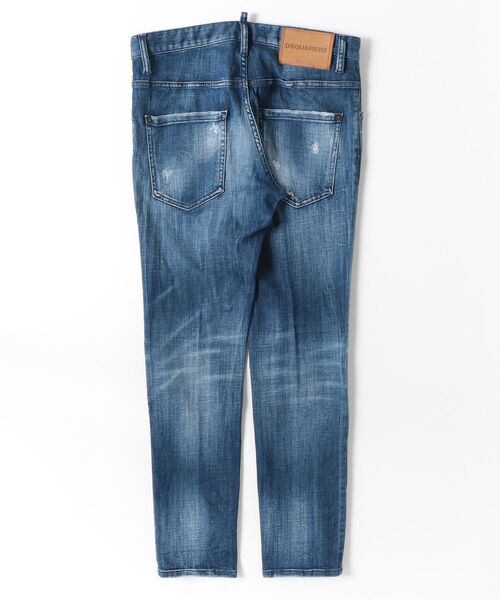 DSQUARED2(ディースクエアード)の「Skater Jean Dark Milky Way Wash/0262(デニムパンツ・メンズ・ブルー・50/48/46)」の2枚目の写真