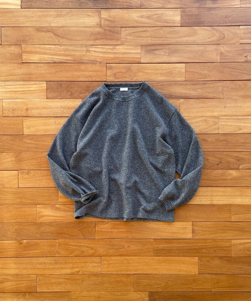 crepuscule(クレプスキュール)の「crepuscule Co/ra moss stitch P/O(ニット/セーター・レディース・ヘザーグレー・2)」の5枚目の写真