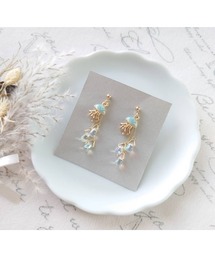 【なつ房】クラゲ ピアス(MA)