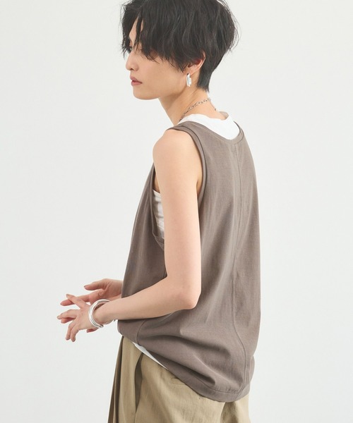 BARNYARDSTORM(バンヤードストーム)の「BARNYARDSTORM / GREYCHORD(グレーコード) / CLEO レイヤードT(Tシャツ/カットソー・レディース・グレー系その他/チャコールグレー・M)」の21枚目の写真