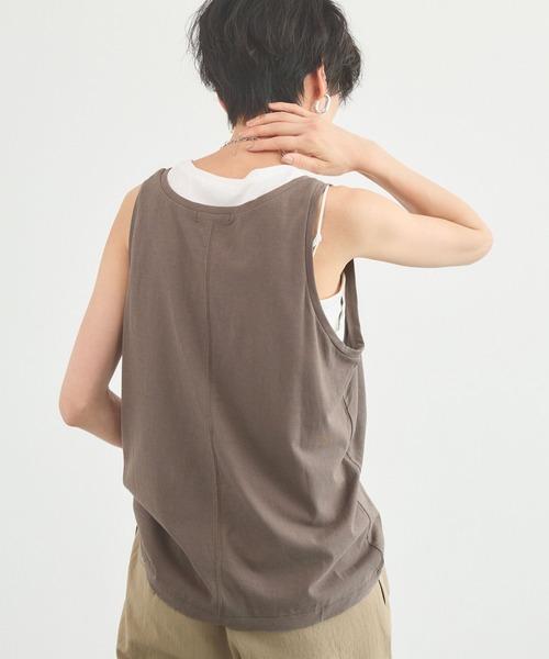 BARNYARDSTORM(バンヤードストーム)の「BARNYARDSTORM / GREYCHORD(グレーコード) / CLEO レイヤードT(Tシャツ/カットソー・レディース・グレー系その他/チャコールグレー・M)」の22枚目の写真