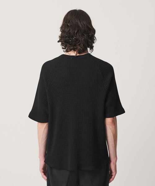 BEAUTY&YOUTH UNITED ARROWS(ビューティーアンドユースユナイテッドアローズ)の「ビッグ ワッフル クルーネック ショートスリーブ Tシャツ(Tシャツ/カットソー・メンズ・ホワイト/ブラック/イエロー・S/M/L/XL)」の11枚目の写真