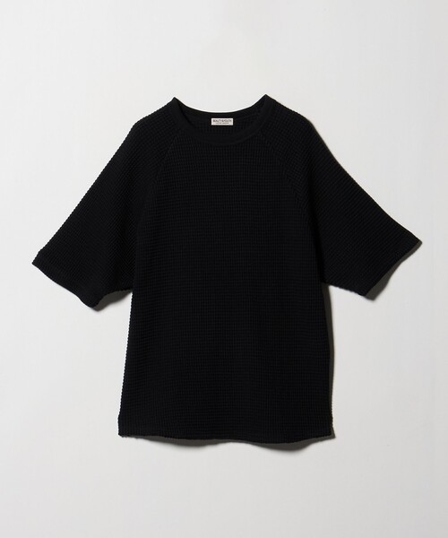 BEAUTY&YOUTH UNITED ARROWS(ビューティーアンドユースユナイテッドアローズ)の「ビッグ ワッフル クルーネック ショートスリーブ Tシャツ(Tシャツ/カットソー・メンズ・ホワイト/ブラック/イエロー・S/M/L/XL)」の12枚目の写真