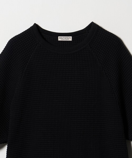 BEAUTY&YOUTH UNITED ARROWS(ビューティーアンドユースユナイテッドアローズ)の「ビッグ ワッフル クルーネック ショートスリーブ Tシャツ(Tシャツ/カットソー・メンズ・ホワイト/ブラック/イエロー・S/M/L/XL)」の13枚目の写真