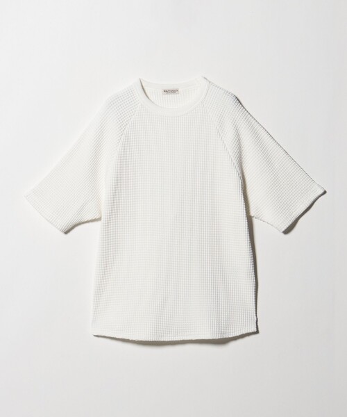 BEAUTY&YOUTH UNITED ARROWS(ビューティーアンドユースユナイテッドアローズ)の「ビッグ ワッフル クルーネック ショートスリーブ Tシャツ(Tシャツ/カットソー・メンズ・ホワイト/ブラック/イエロー・S/M/L/XL)」の15枚目の写真