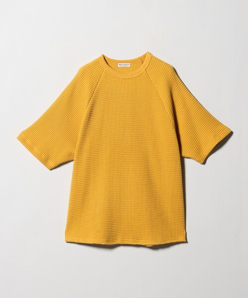 BEAUTY&YOUTH UNITED ARROWS(ビューティーアンドユースユナイテッドアローズ)の「ビッグ ワッフル クルーネック ショートスリーブ Tシャツ(Tシャツ/カットソー・メンズ・ホワイト/ブラック/イエロー・S/M/L/XL)」の18枚目の写真