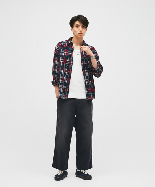 JOURNAL STANDARD（ジャーナルスタンダード）の「STILL AUTHENTIC / スティル オーセンティック レギュラーカラーシャツ（シャツ/ブラウス・メンズ・ベージュ/ネイビー/ブラック・MEDIUM/LARGE）」の14枚目の写真