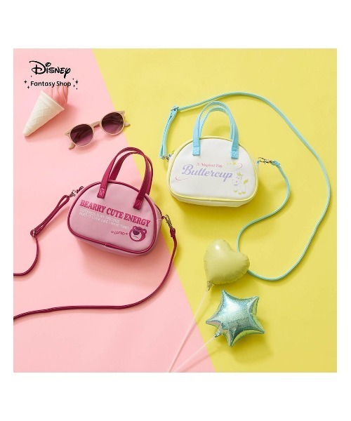 Disney(ディズニー)の「ボストンバッグ型ミニショルダーバッグ「トイ・ストーリー」(ボストンバッグ・レディース・イエロー/ピンク・-)」の3枚目の写真
