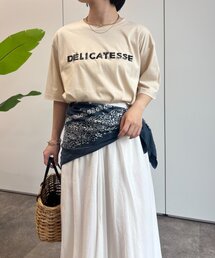 ビーズ刺繍T
