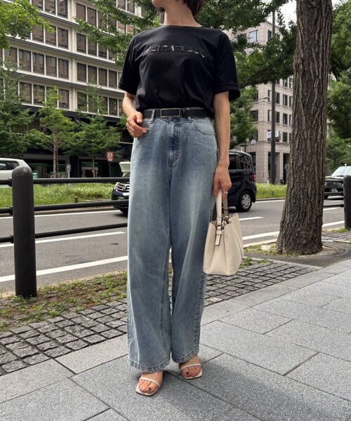 Jena espace merveilleux(ジェナ エスパスメルヴェイユ)の「ビーズ刺繍T(Tシャツ/カットソー・レディース・ブラック/ベージュ/オフホワイト・FREE)」の15枚目の写真