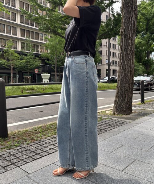 Jena espace merveilleux(ジェナ エスパスメルヴェイユ)の「ビーズ刺繍T(Tシャツ/カットソー・レディース・ブラック/ベージュ/オフホワイト・FREE)」の16枚目の写真