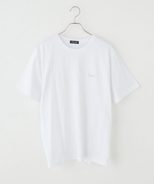 DIME(ダイム)の「【Dime/ダイム】 CLASSIC SMALL LOGO T-SHIRT(Tシャツ/カットソー・レディース・グレー/ブラック/オリーブ/ホワイト・MEDIUM)」の3枚目の写真