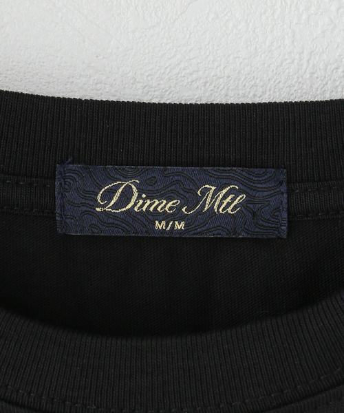 DIME（ダイム）の「【Dime/ダイム】 CLASSIC SMALL LOGO T-SHIRT（Tシャツ/カットソー・レディース・グレー/ブラック/オリーブ・MEDIUM）」の4枚目の写真