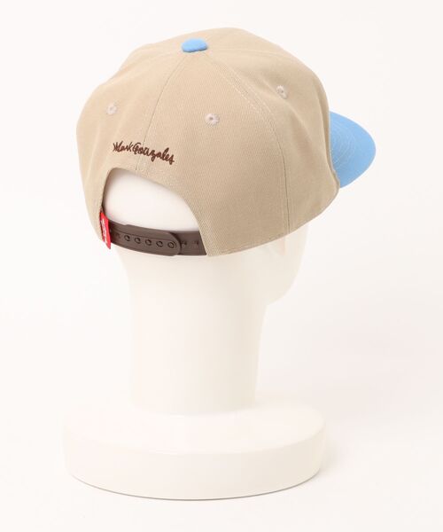 RiNc (リンク)の「【 MARK GONZALES 】 メッセージ 刺繍 フラット BB キャップ(キャップ・レディース・ベージュ系1/ブラック系1/ネイビー系1・FREE)」の5枚目の写真