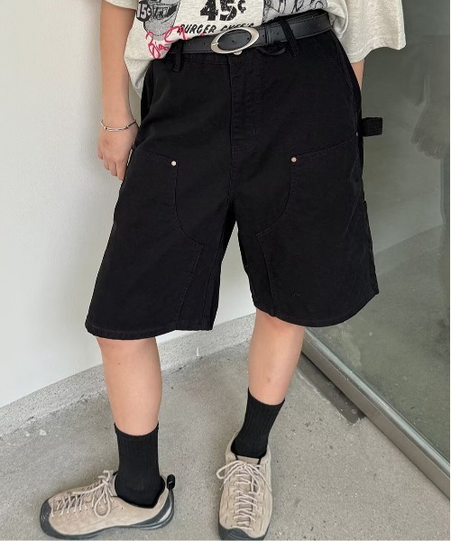 DOUBLE STEAL(ダブルスティール)の「DSヴィンテージカーゴショーツ(カーゴパンツ・メンズ・カーキ/ブラック・MEDIUM/SMALL/X-LARGE/LARGE)」の4枚目の写真