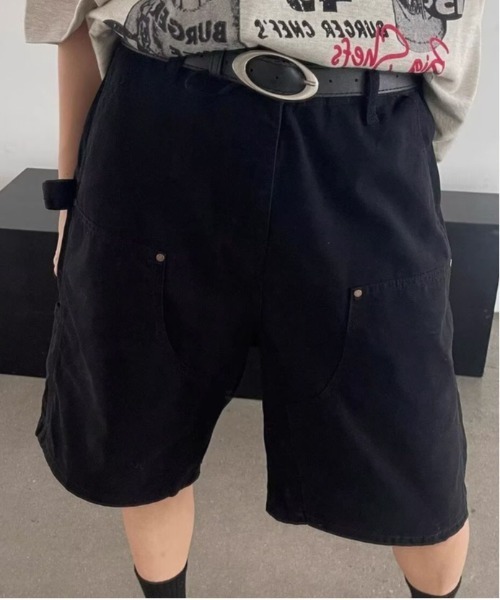 DOUBLE STEAL(ダブルスティール)の「DSヴィンテージカーゴショーツ(カーゴパンツ・メンズ・カーキ/ブラック・MEDIUM/SMALL/X-LARGE/LARGE)」の5枚目の写真