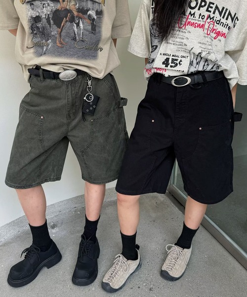 DOUBLE STEAL(ダブルスティール)の「DSヴィンテージカーゴショーツ(カーゴパンツ・メンズ・カーキ/ブラック・MEDIUM/SMALL/X-LARGE/LARGE)」の6枚目の写真