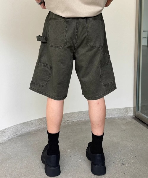 DOUBLE STEAL(ダブルスティール)の「DSヴィンテージカーゴショーツ(カーゴパンツ・メンズ・カーキ/ブラック・MEDIUM/SMALL/X-LARGE/LARGE)」の10枚目の写真
