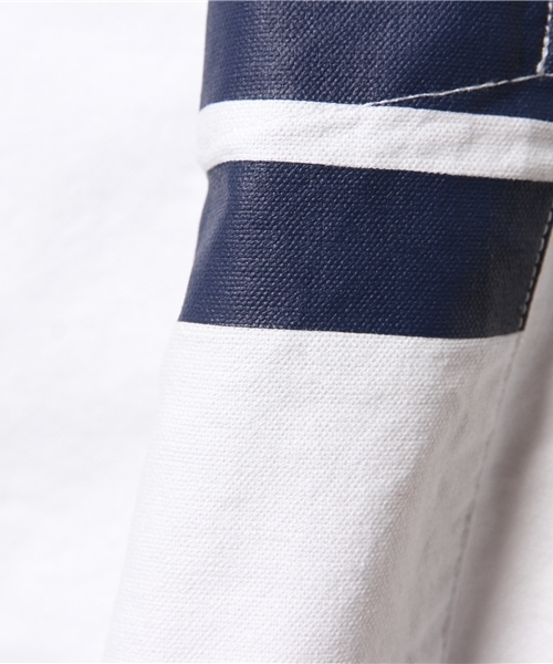 AZUL by moussy（アズールバイマウジー）の「ストレッチオックスラインpt半袖シャツ（シャツ/ブラウス・メンズ・サックスブルー/ホワイト/ネイビー・SMALL/LARGE/MEDIUM/X-SMALL/X-LARGE）」の4枚目の写真