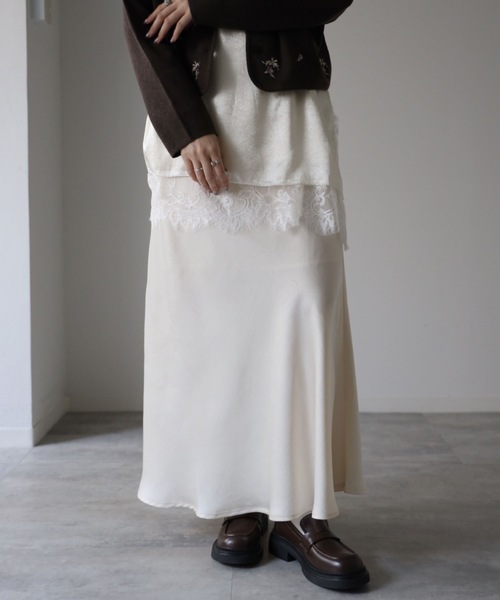 model：164cm. 着用サイズ：FREE