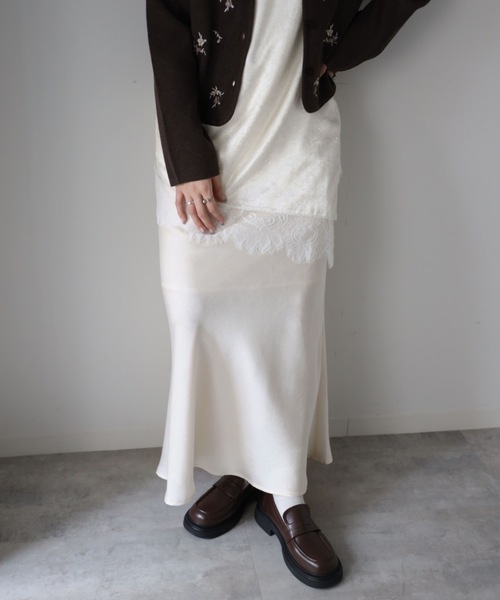model：164cm. 着用サイズ：FREE