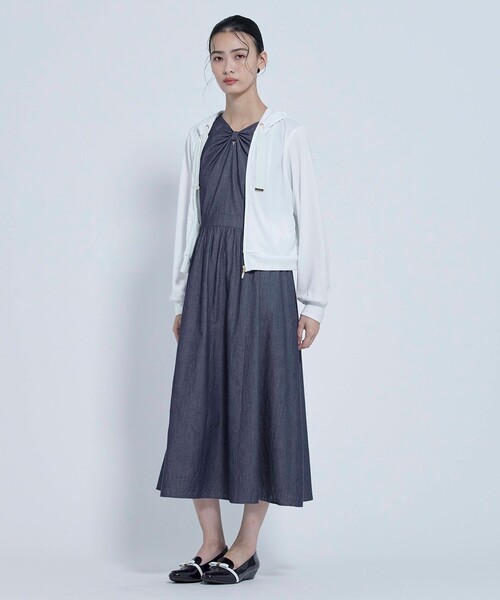 TOCCA(トッカ)の「RIBBON BOND DRESS ドレス(ワンピース・レディース・ネイビー系/ブラック系・0/4/2)」の12枚目の写真