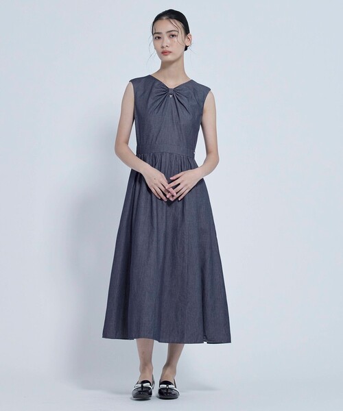TOCCA(トッカ)の「RIBBON BOND DRESS ドレス(ワンピース・レディース・ネイビー系/ブラック系・0/4/2)」の13枚目の写真