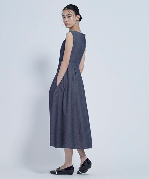 TOCCA(トッカ)の「RIBBON BOND DRESS ドレス(ワンピース・レディース・ネイビー系/ブラック系・0/4/2)」の14枚目の写真