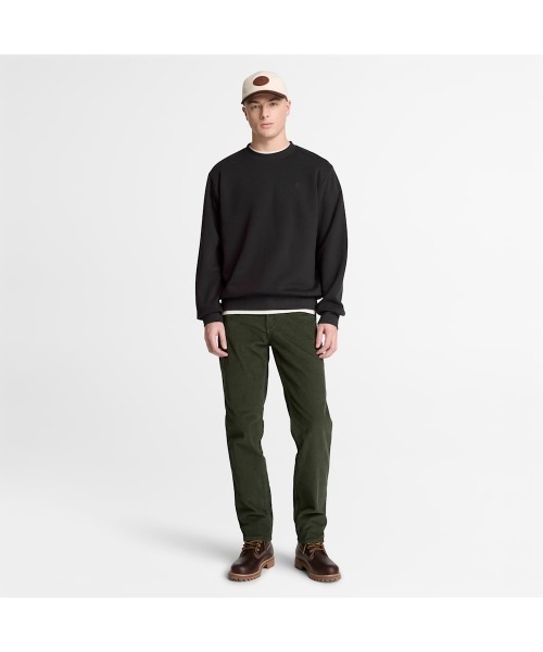 Timberland(ティンバーランド)の「チェスト ロゴ ループバック クルー スウェットシャツ メンズ(スウェット・メンズ・ブラック・MEDIUM/SMALL/XX-LARGE/X-LARGE/LARGE)」の3枚目の写真