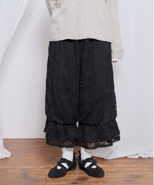 fig Ｌondon（フィグロンドン）の「Dorothy pants（その他パンツ・レディース・ホワイト/ブラック・FREE）」の2枚目の写真