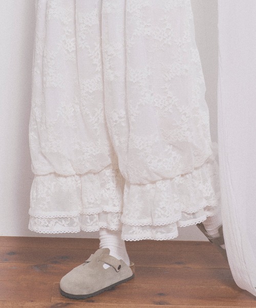 fig Ｌondon（フィグロンドン）の「Dorothy pants（その他パンツ・レディース・ホワイト/ブラック・FREE）」の16枚目の写真