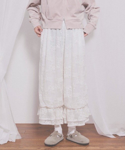fig Ｌondon（フィグロンドン）の「Dorothy pants（その他パンツ・レディース・ホワイト/ブラック・FREE）」の14枚目の写真