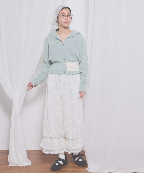 fig Ｌondon（フィグロンドン）の「Dorothy pants（その他パンツ・レディース・ホワイト/ブラック・FREE）」の3枚目の写真