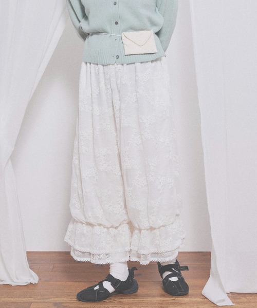 fig Ｌondon（フィグロンドン）の「Dorothy pants（その他パンツ・レディース・ホワイト/ブラック・FREE）」の5枚目の写真