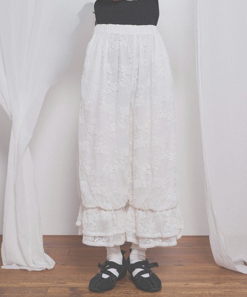 fig Ｌondon（フィグロンドン）の「Dorothy pants（その他パンツ・レディース・ホワイト/ブラック・FREE）」の18枚目の写真