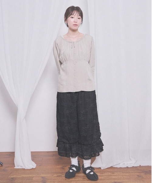 fig Ｌondon（フィグロンドン）の「Dorothy pants（その他パンツ・レディース・ホワイト/ブラック・FREE）」の12枚目の写真