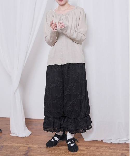 fig Ｌondon（フィグロンドン）の「Dorothy pants（その他パンツ・レディース・ホワイト/ブラック・FREE）」の13枚目の写真