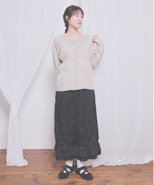 fig Ｌondon（フィグロンドン）の「Dorothy pants（その他パンツ・レディース・ホワイト/ブラック・FREE）」の4枚目の写真