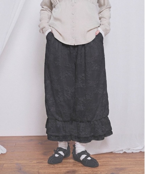 fig Ｌondon（フィグロンドン）の「Dorothy pants（その他パンツ・レディース・ホワイト/ブラック・FREE）」の11枚目の写真