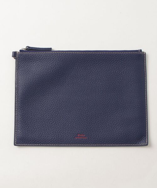 POLO RALPH LAUREN（ポロ ラルフ ローレン）の「Polo Play レザー ラージ トート（トートバッグ・レディース・ネイビー系1・ONE）」の5枚目の写真
