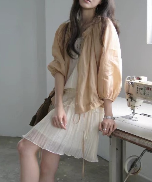 FAVORITO(ファヴォリート)の「キャミワンピース(ワンピース・レディース・ブラック/ベージュ/ピンク・F)」の14枚目の写真