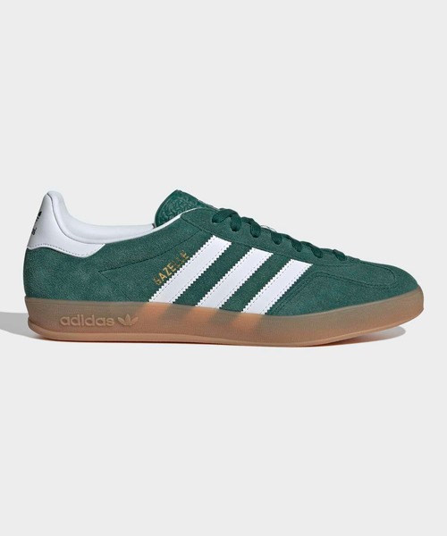 adidas(アディダス)の「ガゼル インドア / Gazelle Indoor / アディダスオリジナルス adidas Originals(スニーカー・メンズ・グリーン・22.0cm/22.5cm/23.0cm/23.5cm/24.0cm/24.5cm/25.0cm/25.5cm/26.0cm/26.5cm/27.0cm/27.5cm/28.0cm/28.5cm/29.0cm)」の1枚目の写真