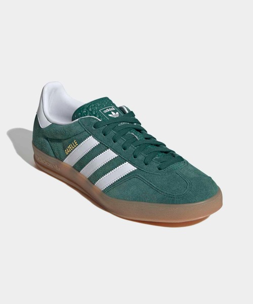 adidas(アディダス)の「ガゼル インドア / Gazelle Indoor / アディダスオリジナルス adidas Originals(スニーカー・メンズ・グリーン・22.0cm/22.5cm/23.0cm/23.5cm/24.0cm/24.5cm/25.0cm/25.5cm/26.0cm/26.5cm/27.0cm/27.5cm/28.0cm/28.5cm/29.0cm)」の4枚目の写真